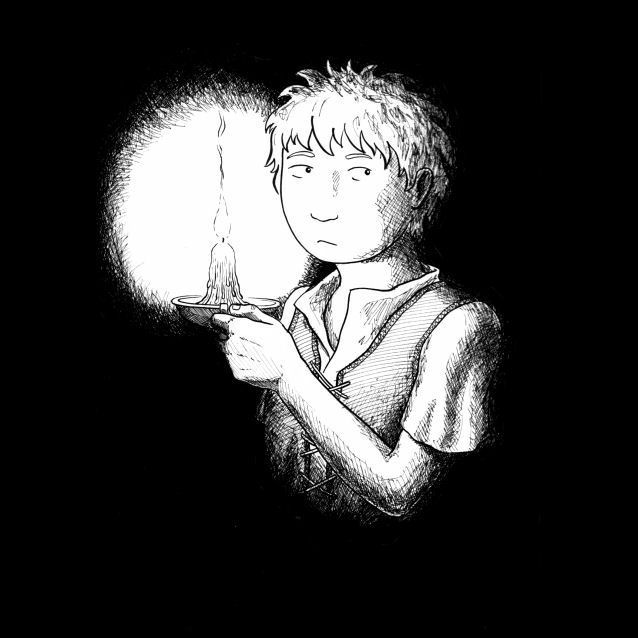 Alex With Candle