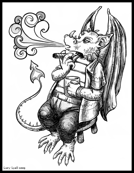 Joe smoking